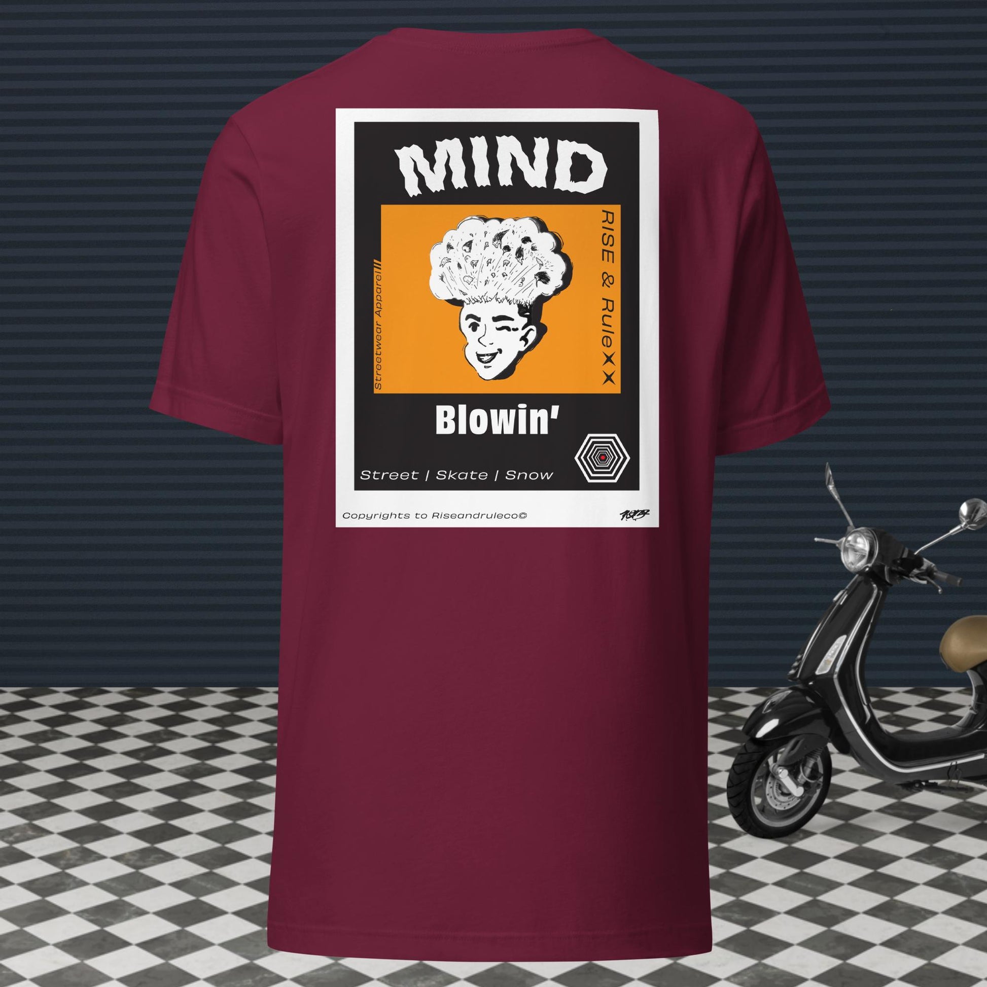 'Mind Blowin' Unisex riseandrule.com